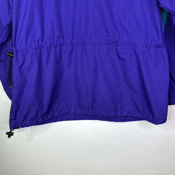 Vintage Helly Hansen Blue Pullover Packable Jacket Size Medium - Picture 6 of 10